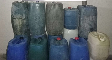 Bin 160 litre kaçak akaryakıt ele geçirildi