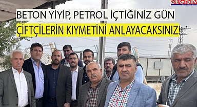 Çiftçiler adaletsizliğe rest çekti!