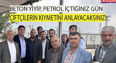 Çiftçiler adaletsizliğe rest çekti!