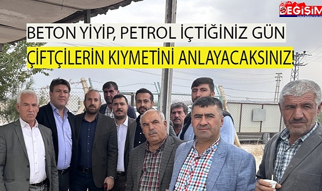 Çiftçiler adaletsizliğe rest çekti!