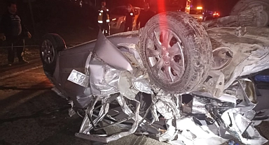 Düğün dönüşü kaza: 2 kişi öldü, 5 kişi yaralandı