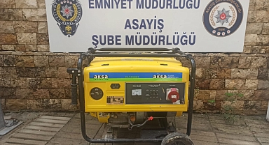 İş yerinden jeneratör ve tahıl çalan şüpheliler tutuklandı