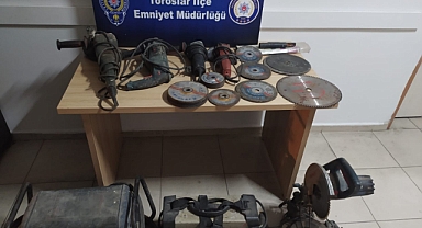 İşyerinden hırsızlık yapan şüpheliler yakalandı