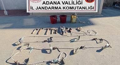 Kaçak kazı yapan 2 kişi suçüstü yakalandı