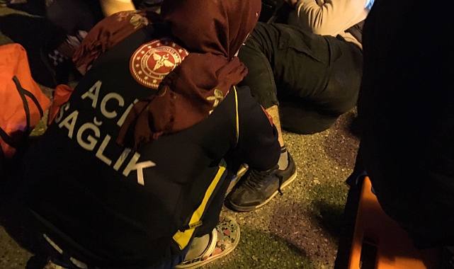 Motosiklet ile otomobil çarpıştı: 1 yaralı