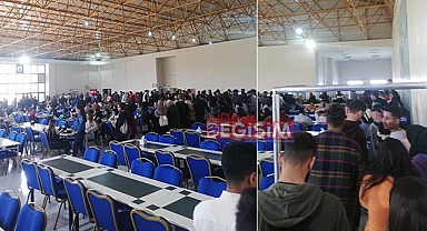 Öğrencilerin yemek sırası çilesi!