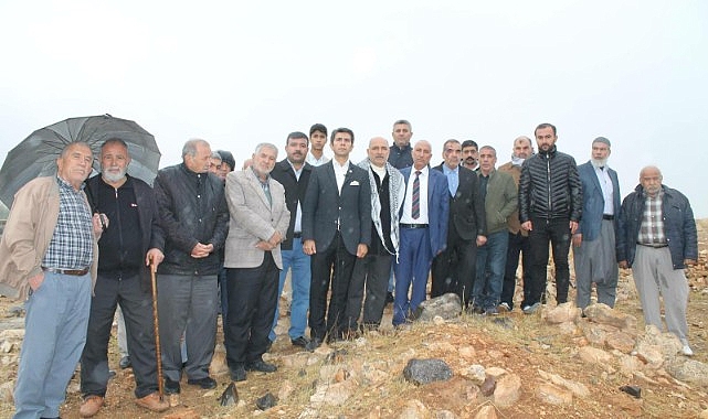 Özaslan Karaköprü'de mezarlık sorununu dile getirdi