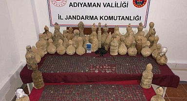 Roma Dönemine ait bin 578 adet sikke ele geçirildi