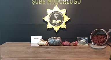 Urfa'da salça kovasından uyuşturucu çıktı