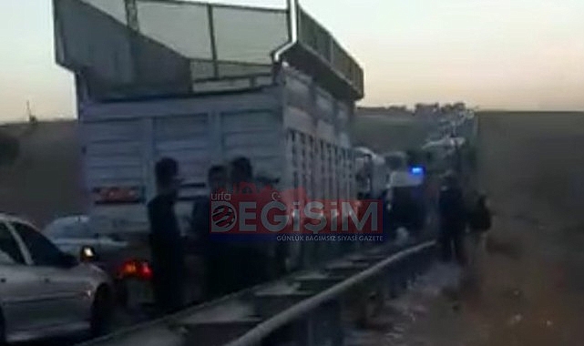 Şanlıurfa'da kaza 2 ölü, 4 yaralı