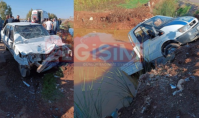 Şanlıurfa'da kaza 2 yaralı