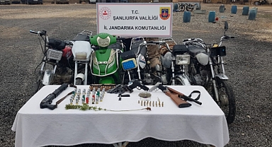 Şanlıurfa’da motosiklet hırsızı yakalandı