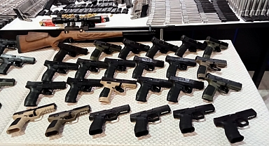 Silah çetesine operasyon: 14 gözaltı