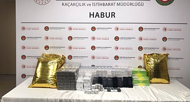 Sınır Kapısı’nda kaçak sigara operasyonları!