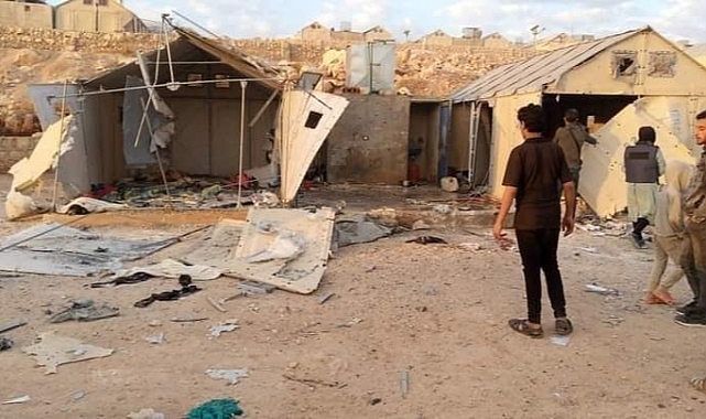 Suriye'de mülteci kampına saldırı: 6 ölü, 17 yaralı