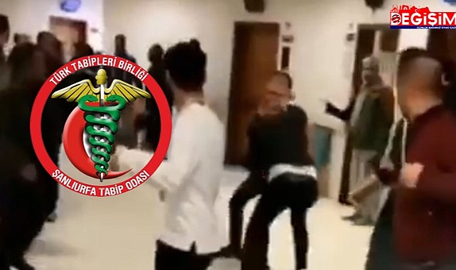 Urfa Tabip Odası'ndan yaşanan olayla ilgili açıklama geldi!