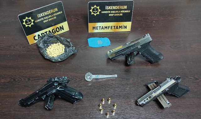 Uyuşturucu hap operasyonu: 4 gözaltı