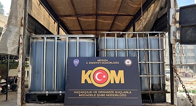 14 bin litre kaçak akaryakıt ele geçirildi