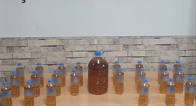 16 litre sahte alkol ele geçirildi!