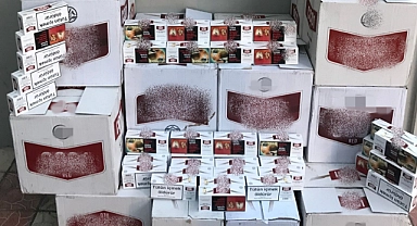 201 bin 600 adet makaron ele geçirildi