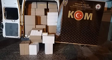 216 bin 340 makaron ele geçirildi