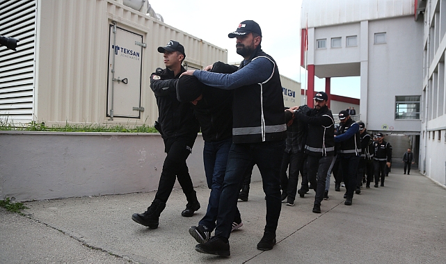 5 kişi öldüren organize suç örgütüne 26 tutuklama