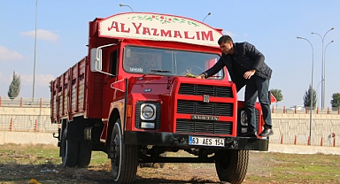 “Al Yazmalım” kamyonu Şanlıurfa’da büyük ilgi gördü
