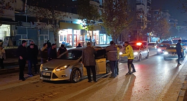 Ani fren kazaya neden oldu: 2 yaralı