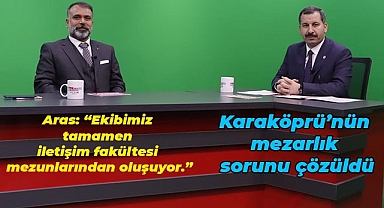 Başkan Baydilli Urfa Değişim TV'ye konuk oldu