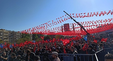Cumhurbaşkanı Erdoğan miting vereceği alan doldu
