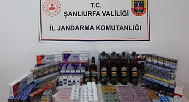 Eyyübiye'de kaçak sigara ve sahte alkol ele geçirildi