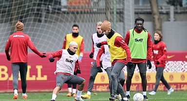 Galatasaray, Ankara Keçiörengücü maçı hazırlıklarını sürdürdü
