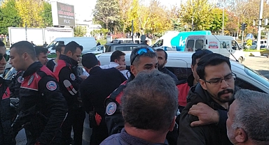 İki gurup arasında çıkan kavgaya polis müdahale etti