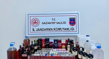 Jandarmadan sahte alkol operasyonu