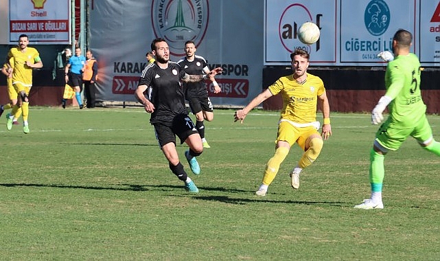Karaköprü Belediyespor 3 puanı 3 golle aldı