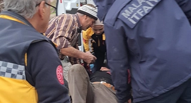 Kontrolden çıkan traktör kaza yaptı: 1 yaralı