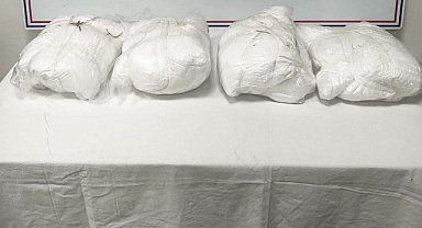 Piyasa değeri 20 milyon lirayı bulan 40 kilo eroin ele geçirildi