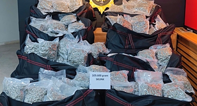 Şanlıurfa’da 109 kilo uyuşturucu ele geçirildi