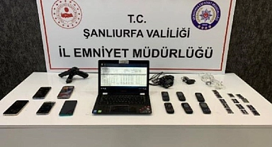 Şanlıurfa'da dolandırıcılık operasyonunda 3 tutuklama