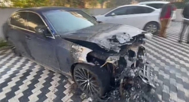 Siverek'te İYİ Parti İl Başkan Yardımcısının otomobili kundaklandı