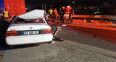 TAG otoyolunda feci trafik kazası: 2 ölü, 5 yaralı