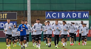 Trabzonspor'da, Fatih Karagümrük maçı hazırlıkları sürüyor