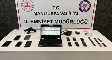 Urfa'da telefon dolandırıcılarına operasyon! 3 gözaltı