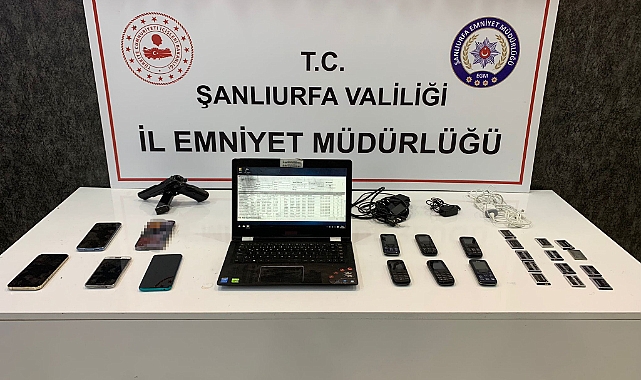 Urfa'da telefon dolandırıcılarına operasyon! 3 gözaltı