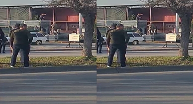 Uzman çavuş karısını ve çocuğunu silahla rehin aldı