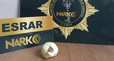 Yolcu minibüsüne uyuşturucu baskını