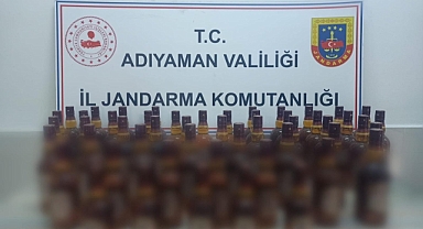 Yolcu otobüsünde kaçak alkol ele geçirildi