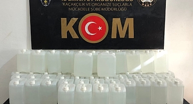 270 litre etil alkol ele geçirildi