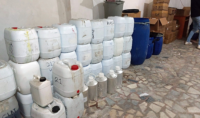 5 milyon 690 bin TL olan sahte parfüm ele geçirildi