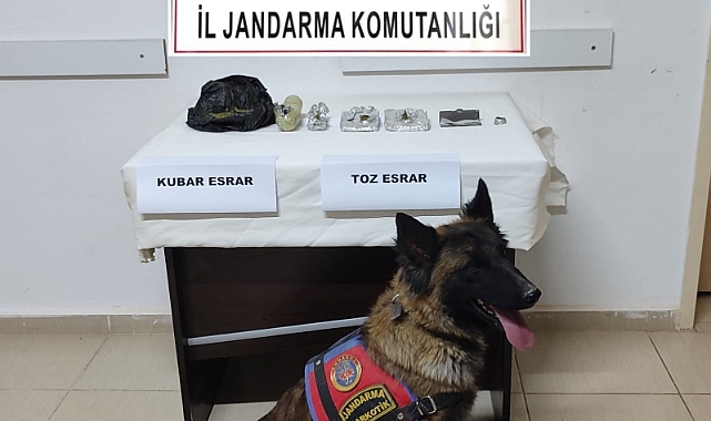 Bahçeye gömülü uyuşturucu ele geçirildi